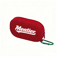 CHINFAI Nouvelle Pochette Personnalisée en Silicone pour Rouge à Lèvres, Organisateur de Rouge à Lèvres Tendance, Trousse de Rangement Beauté et Soins, Sac de Toilette Scuba