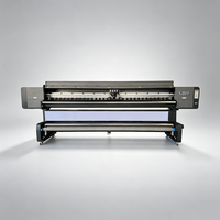 Máquina UV de Gran Formato de 3.2m para Impresión en Rollo de Película de PVC Flexible, Pancartas Retroiluminadas, Calcomanías XP600