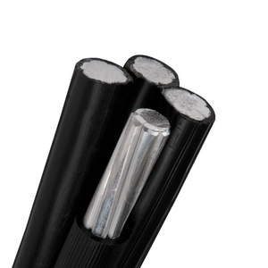 ALUS Aluminium leiter ABC-Kabel 4x50mm Halogen freies PE-isoliertes Antennen kabel mit kreisförmigem 0,6/1kV zu verkaufen - Product Image 1