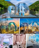 Dôme transparent en polycarbonate PC pour observation panoramique des étoiles avec salle de bain intégrée