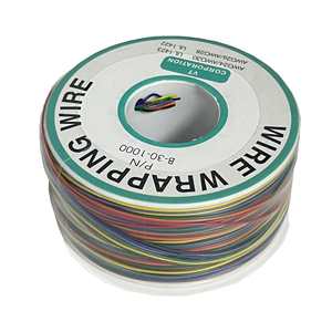 OKYN221025-6 1 rouleau de fil de cuivre plaqué étain 30AWG à âme unique/câble de liaison PCB 250M - Product Image 1