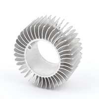 Dissipateur thermique en aluminium extrudé sur mesure, profil usiné CNC, radiateur de refroidissement pour équipements électroniques de puissance
