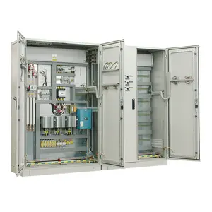 O costume do oem integrou o armário de controle elétrico rittal exterior industrial da cremalheira ip65 do equipamento do armário do sistema do poder elétrico