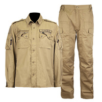 Vêtement tactique camouflage en gros, veste + pantalon, uniforme F116