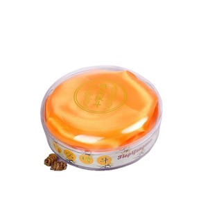 Caja redonda de acrílico personalizada con borde dorado, revestimiento interior de plástico transparente para cordyceps, nido de pájaro y pepino de mar - Product Image 5