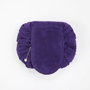 Trousse de Maquillage de Voyage Personnalisée en Flanelle, Organisateur de Maquillage Paresseux, Pochette de Rangement, Trousse de Toilette Beauté, Sac Cosmétique à Cordon pour Femme - Product Image 6