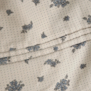 Robe <span class=keywords><strong>LOU</strong></span> pour enfants, collection Printemps, 100% coton, imprimée et brodée, douce, coupe trapèze, manches longues, pour filles, idéale pour les sorties et comme sous-vêtement. - Product Image 5