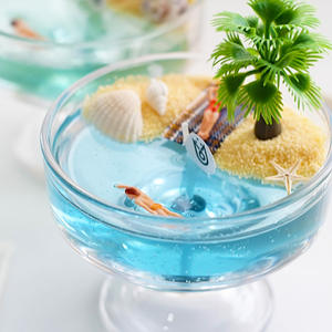 {Holiday Beach} Cumpleaños <span class=keywords><strong>de</strong></span> Navidad con temática del océano Adorno <span class=keywords><strong>de</strong></span> vela perfumada Tarro <span class=keywords><strong>de</strong></span> vidrio <span class=keywords><strong>de</strong></span> cera <span class=keywords><strong>de</strong></span> soja hecho a mano Aromaterapia <span class=keywords><strong>de</strong></span> larga duración - Product Image 1