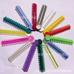 Ligatures orthodontiques pour matériaux dentaires, ligatures transparentes de couleur mixte, équipement et accessoires de thérapie orale - Product Image 3