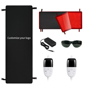 Eyco 660nm 850nm gần hồng ngoại thiết bị đầy đủ cơ thể Pad giường Pain Relief Red <span class=keywords><strong>LED</strong></span> liệu pháp ánh Sáng ngủ mat - Product Image 6