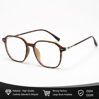 Lunettes carrées hexagonales pour femmes, lunettes optiques TR90, monture géométrique, blocage de la lumière bleue, UV400, lunettes d'ordinateur, vente en gros