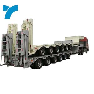 Camion à plateau bas pour le <span class=keywords><strong>transport</strong></span> de machines lourdes, remorque modulaire hydraulique - Product Image 1