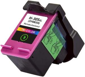 Cartouche d'encre noire compatible remanufacturée de qualité exceptionnelle à prix avantageux pour imprimante à solvant écologique - Product Image 2