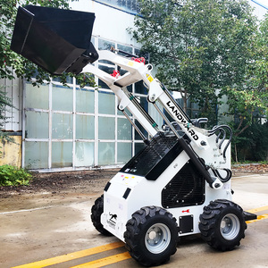 Mini-chargeuse compacte tout-terrain 890 kg sur roues/chenilles, homologuée CE, pour l'agriculture, facile à utiliser, en promotion - Product Image 1