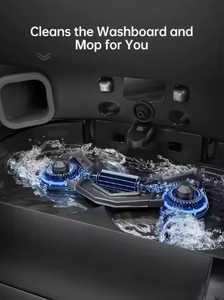 หุ่นยนต์ดูดฝุ่น Dreame X50 Pro Ultra แบบมีรางนำทาง แรงดูด 30000 Pa พร้อมแปรงทำความสะอาดตัวเอง ชาร์จเร็ว ทำความสะอาดได้ทั้งแบบเปียกและแบบแห้ง - Product Image 5