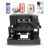 Precio de Fábrica Impresora Plana UV A3 A4 de Inyección de Tinta Máquina de Impresión Digital para Adhesivos de Película UV DTF