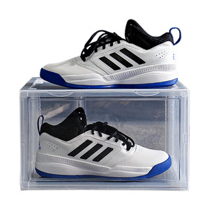 Wholesale Custom Transparent Shoe Box Plastic Storage Drop Front Sneakers Clear Stackable Organizer Plastic Acrylic Storage Box