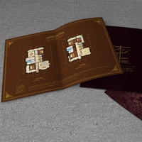 Brochure d'entreprise personnalisée impression catalogue livre instructions affiche Flyer imprimante plié Flyer impression
