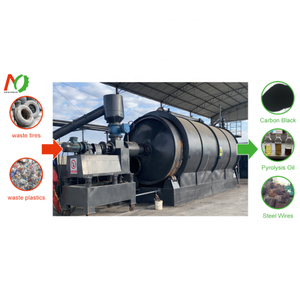 Continuous Pyrolysis Plant Waste Tyre Pyrolysis Machine Plastic Recycle Machine