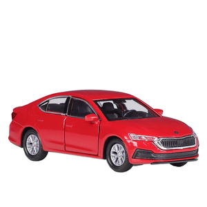 BobbieGoods WELLY 1:38 Modellino <span class=keywords><strong>Auto</strong></span> <span class=keywords><strong>Skoda</strong></span> Octavia in Plastica e Lega con Funzione Pull-Back, Giocattolo da Collezione per Bambini - Product Image 4