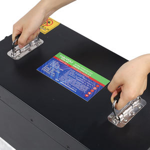 Pak baterai LiFePO4 Solid-State tahan lama, untuk sepeda listrik masa pakai baterai tahan lama kinerja tinggi daya Lithium 60V100AH - Product Image 6