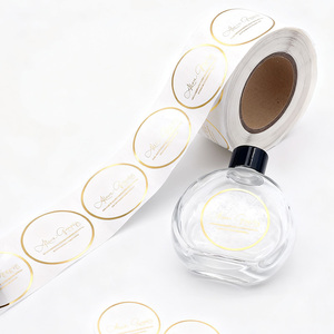 Custom Printed <b>labels</b> Jar <b>Labels</b> Waterproof Self-Adhesive Stickers For Honey Jam Sauce Bottle perfume vinyl sticker - Product Image 1