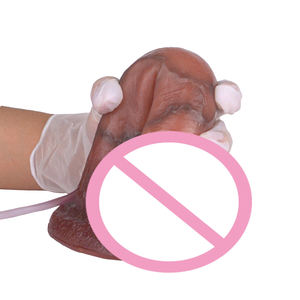 Consolador de eyaculación de pene realista FAAK para mujeres, Juguetes sexuales de masturbación, pene artificial, consolador de chorro realista para lesbiana gay - Product Image 6