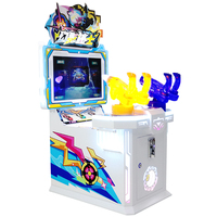 Machine de jeu d'arcade à monnayeur pour enfants, style classique, écran LED, interface anglaise, certifiée CE, 110/220V
