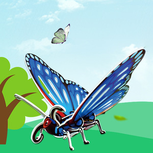 Maison de puzzle 3D 12x9x8cm, modèle de villa de luxe pour enfants, kit d'assemblage de jouets éducatifs - Product Image 2