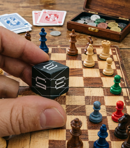 Cubi Geometrici in Legno Fatti a Mano Personalizzati, Blocchi di Lettere, Gioco da Tavolo, Puzzle Modulare di Parole - Product Image 6