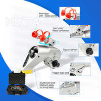 Clé dynamométrique hydraulique MXTA 25, 3472 à 34725 Nm, 70 MPa, M48-M100, 31 kg, alliage Al Ti