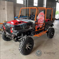 Caiteng 200cc 250cc 300cc Buggy Électrique Mini Jeep Véhicule Tout-Terrain Chariot à Essence pour Adultes Quatre Roues Motrices Montagne Automatique