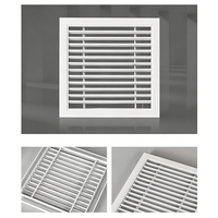 Grille linéaire à lamelles fixes pour la distribution d'air CVC - Direct Usine OEM