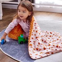 Plaids d'hiver épais en polaire micro-douce tissée 2 plis, style européen-américain de luxe, sur mesure, taille King, vente en gros