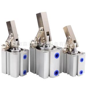 Cilindro Neumático de Sujeción JGL, Cilindro de Palanca 25/32/40/50/63 con Conexión Roscada, Brazo Oscilante de Presión ALC - Product Image 1