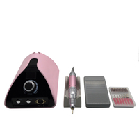 Machine à ongles électrique professionnelle de bureau 35000 tr/min 65W avec moteur à balais pour manucure en salon