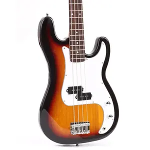 Melodious China 4 corde taglia 24 I Custom Wood ST Electric Bass Guitar