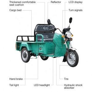 รถสามล้อสามล้อสำหรับผู้โดยสารรถตุ๊กตุ๊ก - Product Image 2