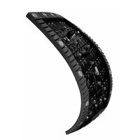 Écran LED d'intérieur souple et flexible P2.5, affichage vidéo mural personnalisé avec HDR10, couleur pleine, luminosité 800 cd