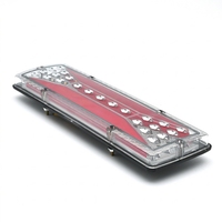 Feu arrière LED 12V 24V pour camion, feu combiné arrière, clignotant, feu de freinage pour véhicule agricole