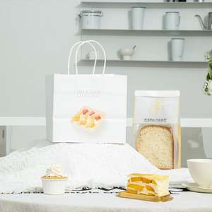 Sac en papier de luxe avec logo personnalisé pour la vie quotidienne, style rose, petit sac fourre-tout en kraft brun, durable, pour le shopping et l'emballage - Product Image 3