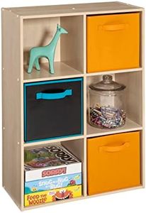 Wooden <strong>storage</strong> <strong>6</strong>-shelf Cubeicals Organizer, <strong>6</strong>-<strong>Cube</strong>, Birch,factory price,for room,for home - Product Image 5