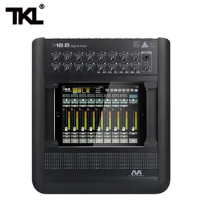모조리 콘솔 ipad-TKL M16.8 전문 오디오 디지털 믹서 Ipad 16 채널 USB 와이파이 DJ 사운드 믹싱 가라오케 KTV 매치 파티