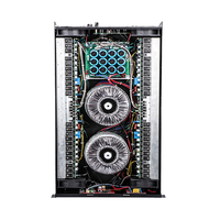 RIY CA+38 2500W İki Kanallı Sınıf H Çift Transformatörlü Profesyonel Amfi Metal Gövdeli Taşınabilir Tasarım Surround Ses için
