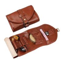 Étui de luxe classique en cuir personnalisé pour tabac, pochette à pipe, organiseur d'outils pour pipe, étui porte-briquet de poche