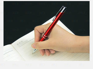 Promotional Advertising Souvenir Bulk <b>Pens</b> Blue Black Ink Personalised with Custom Logo Silk Screen Printed Modern Portable - Product Image 3
