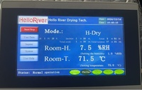 Machine de séchage alimentaire à commande PLC Hello River pour herbes, fleurs (camomille, lavande, jasmin) et fruits (thym, rose, safran)