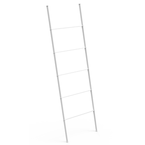 Easy Assembling Brass and Black Stainless Steel <strong>Bamboo</strong> Pipe Wooden Bath Bathroom <strong>Towel</strong> <strong>Rail</strong> <strong>Towel</strong> bar Ladder Rack Holder - Product Image 2