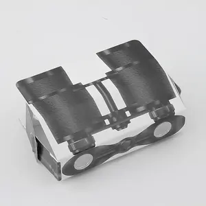 DIY katlanır kağıt karton dürbün toptan özel baskılı katlanır tek kullanımlık karton kağıt dürbün