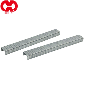 RUIFENG - Grapas <span class=keywords><strong>de</strong></span> Alambre Fino Serie A19 <span class=keywords><strong>de</strong></span> Acero Galvanizado Electrolítico <span class=keywords><strong>de</strong></span> Calibre 23, Corona <span class=keywords><strong>de</strong></span> 10.3 mm, para Muebles (5000 Unidades/Caja) - Product Image 2